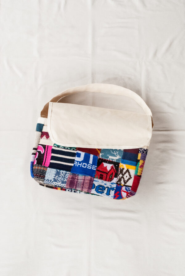 desertic Patchwork Newspaper Bag