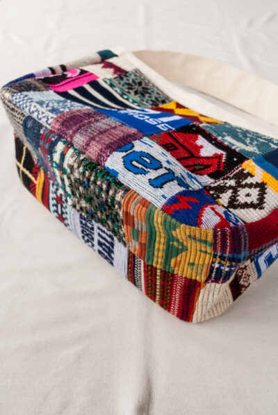 desertic Patchwork Newspaper Bag