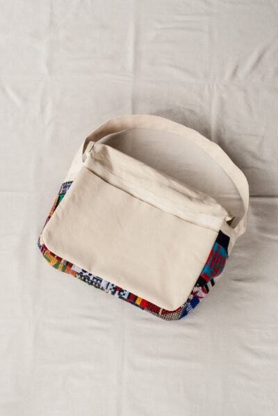 desertic Patchwork Newspaper Bag