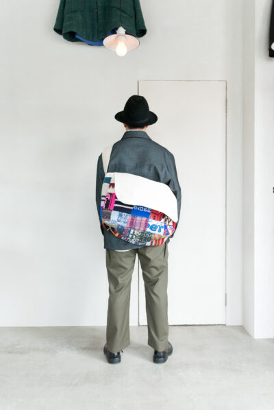desertic Patchwork Newspaper Bag