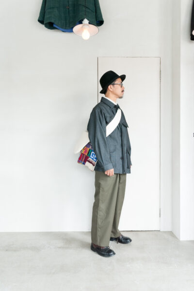 desertic Patchwork Newspaper Bag