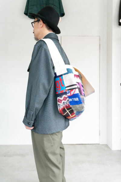 desertic Patchwork Newspaper Bag