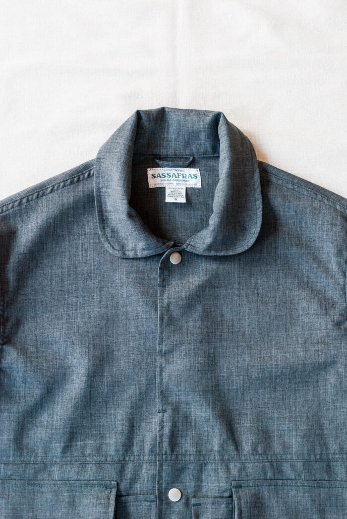 SASSAFRAS Cultivator Jacket Woolino Grey
