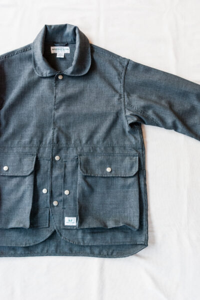 SASSAFRAS Cultivator Jacket Woolino Grey