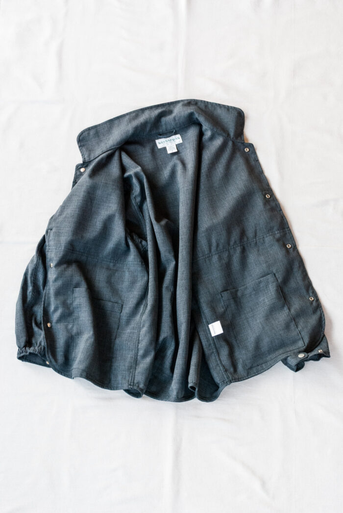 SASSAFRAS Cultivator Jacket Woolino Grey