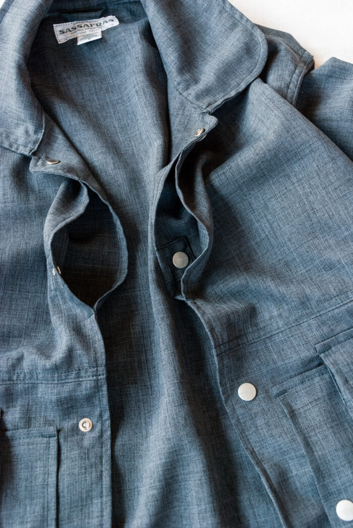 SASSAFRAS Cultivator Jacket Woolino Grey