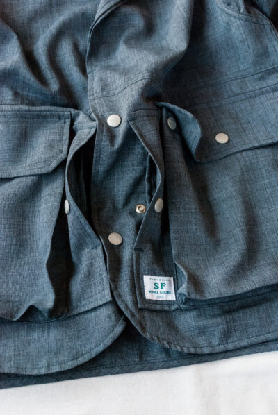 SASSAFRAS Cultivator Jacket Woolino Grey