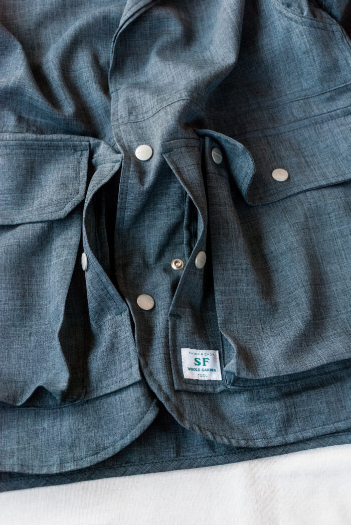 SASSAFRAS Cultivator Jacket Woolino Grey