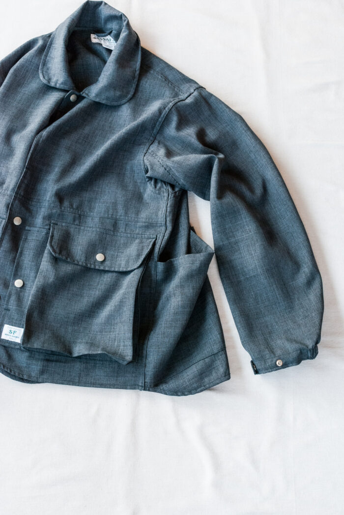 SASSAFRAS Cultivator Jacket Woolino Grey