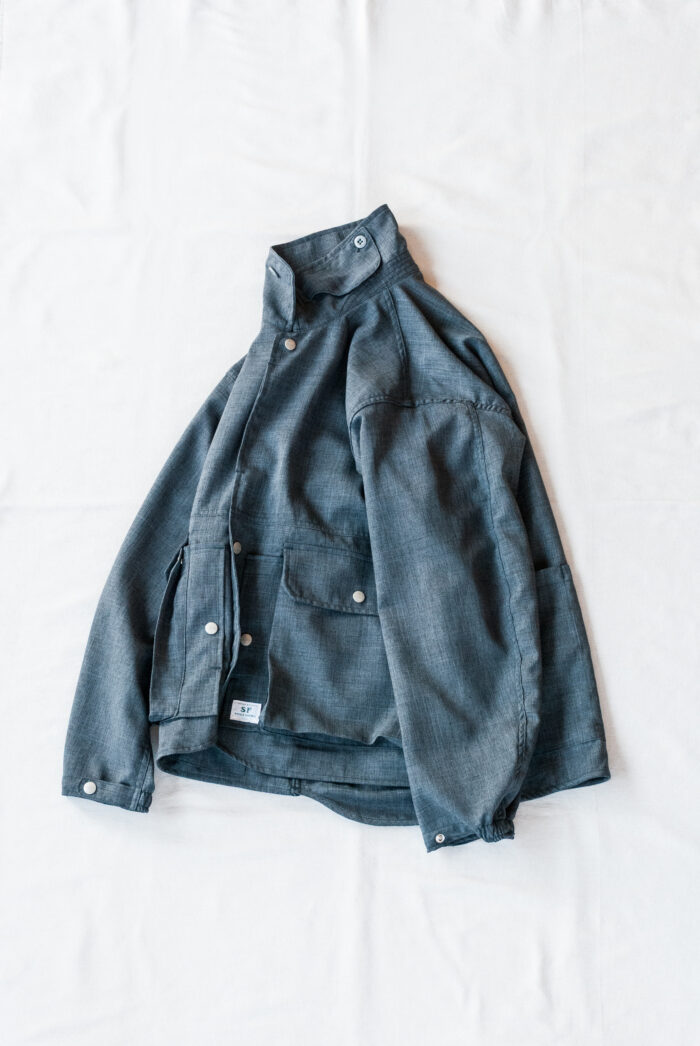SASSAFRAS Cultivator Jacket Woolino Grey