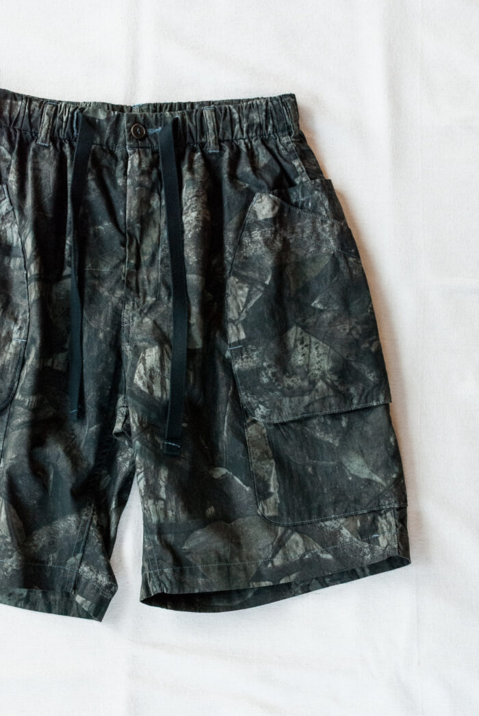 Post O’Alls E-Z DEE’s Shorts Forest Camo Grey Jungle
