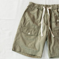 Post O'Alls Town & Country Shorts Medium Weight Poplin Sage | kado