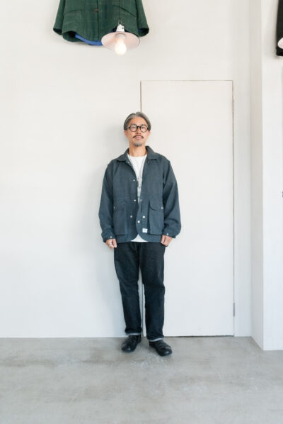 SASSAFRAS Cultivator Jacket Woolino Grey