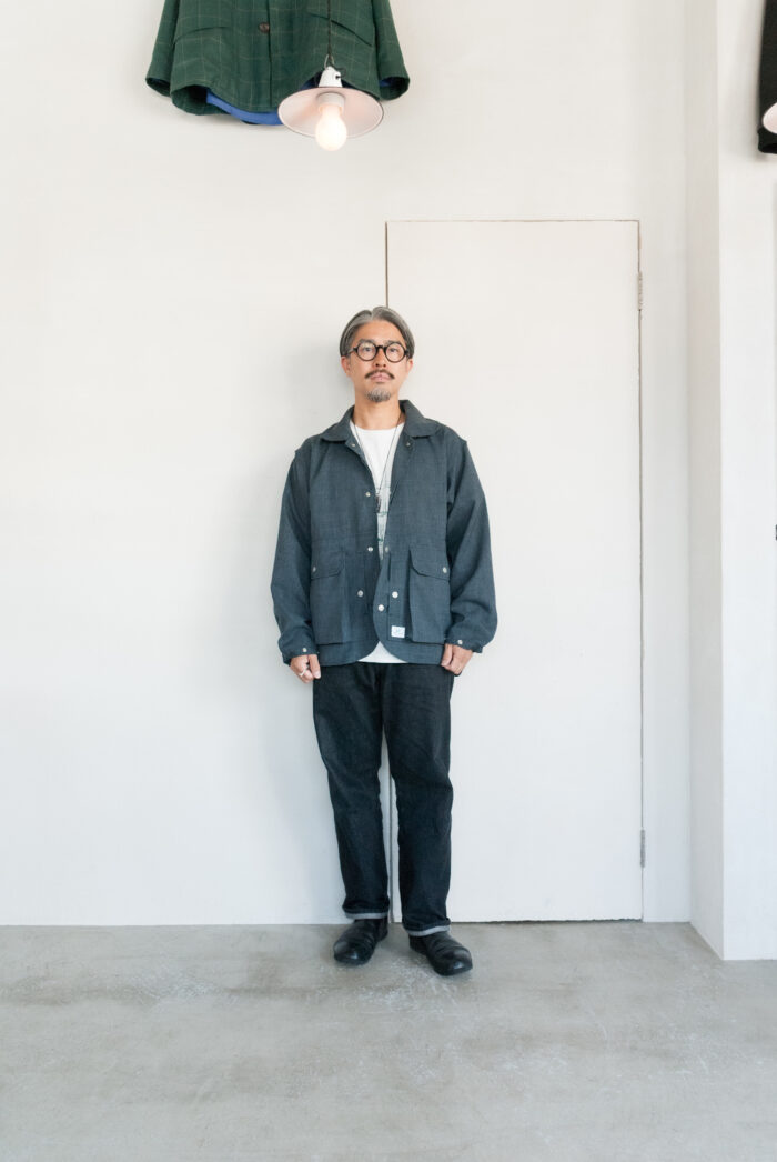 SASSAFRAS Cultivator Jacket Woolino Grey