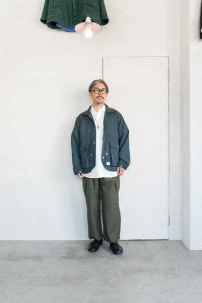 SASSAFRAS Cultivator Jacket Woolino Grey