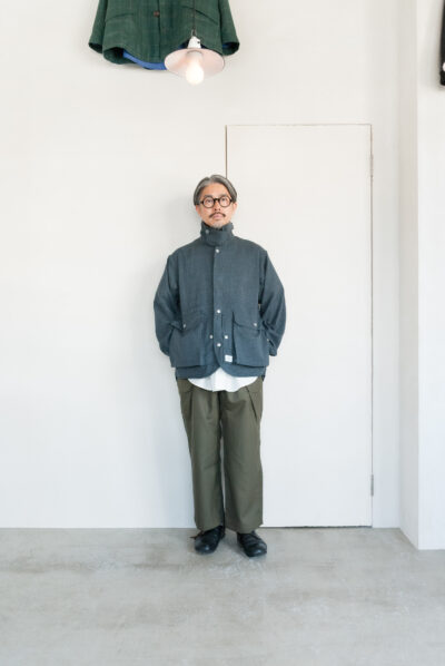 SASSAFRAS Cultivator Jacket Woolino Grey