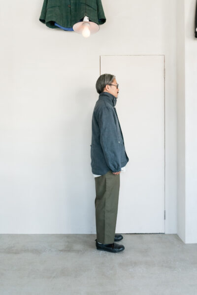 SASSAFRAS Cultivator Jacket Woolino Grey