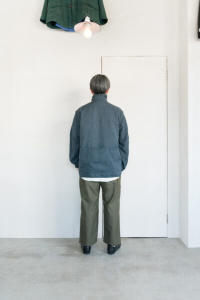 SASSAFRAS Cultivator Jacket Woolino Grey