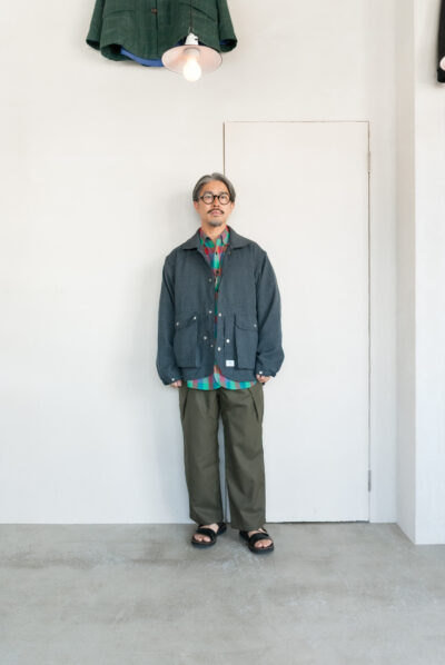 SASSAFRAS Cultivator Jacket Woolino Grey