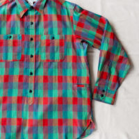 SASSAFRAS Gardening at Night Shirt Madras Check
