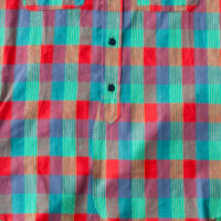 SASSAFRAS Gardening at Night Shirt Madras Check