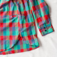 SASSAFRAS Gardening at Night Shirt Madras Check