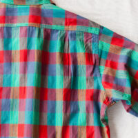 SASSAFRAS Gardening at Night Shirt Madras Check