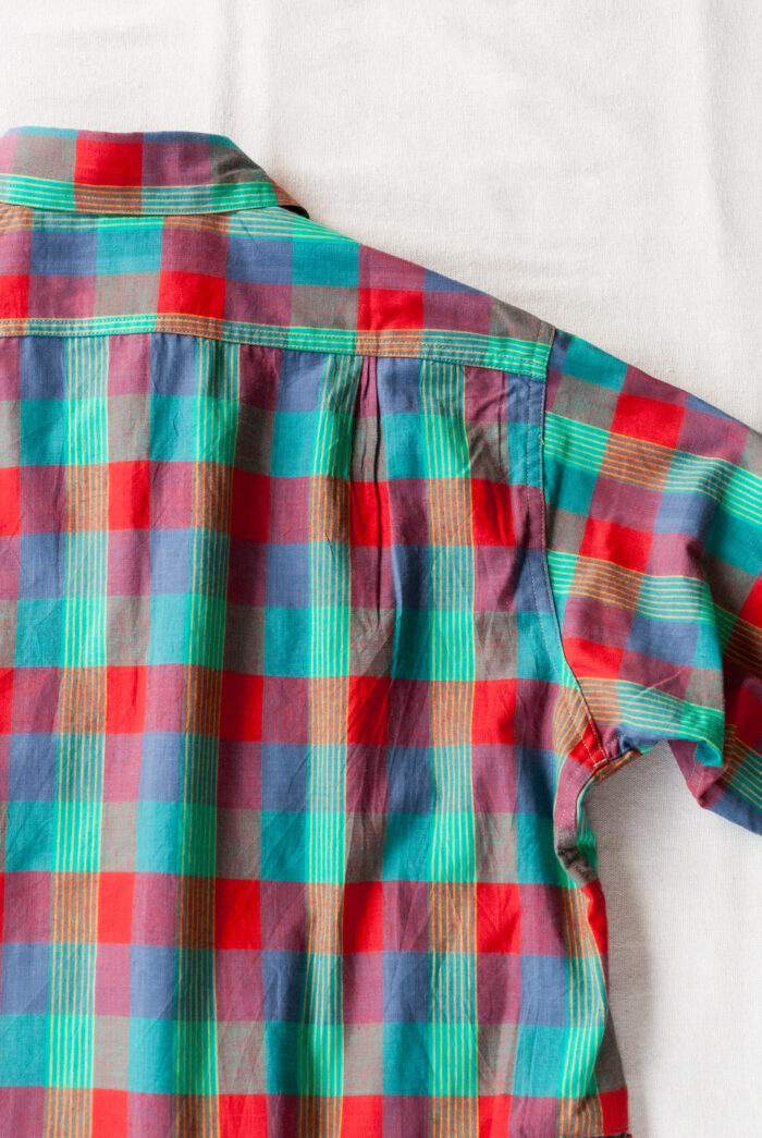 SASSAFRAS Gardening at Night Shirt Madras Check