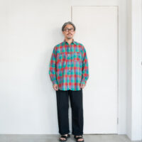 SASSAFRAS Gardening at Night Shirt Madras Check
