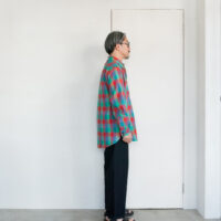 SASSAFRAS Gardening at Night Shirt Madras Check