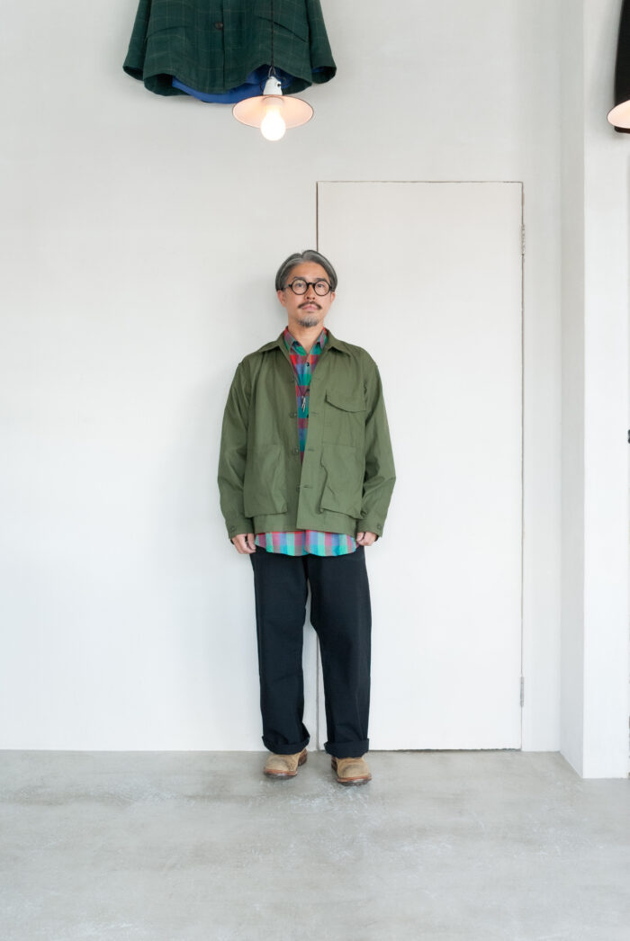 SASSAFRAS Gardening at Night Shirt Madras Check