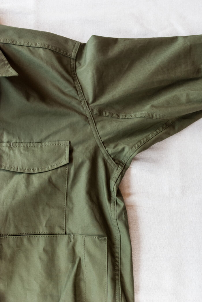SASSAFRAS Digs Crew Half Army Ripstop Olive
