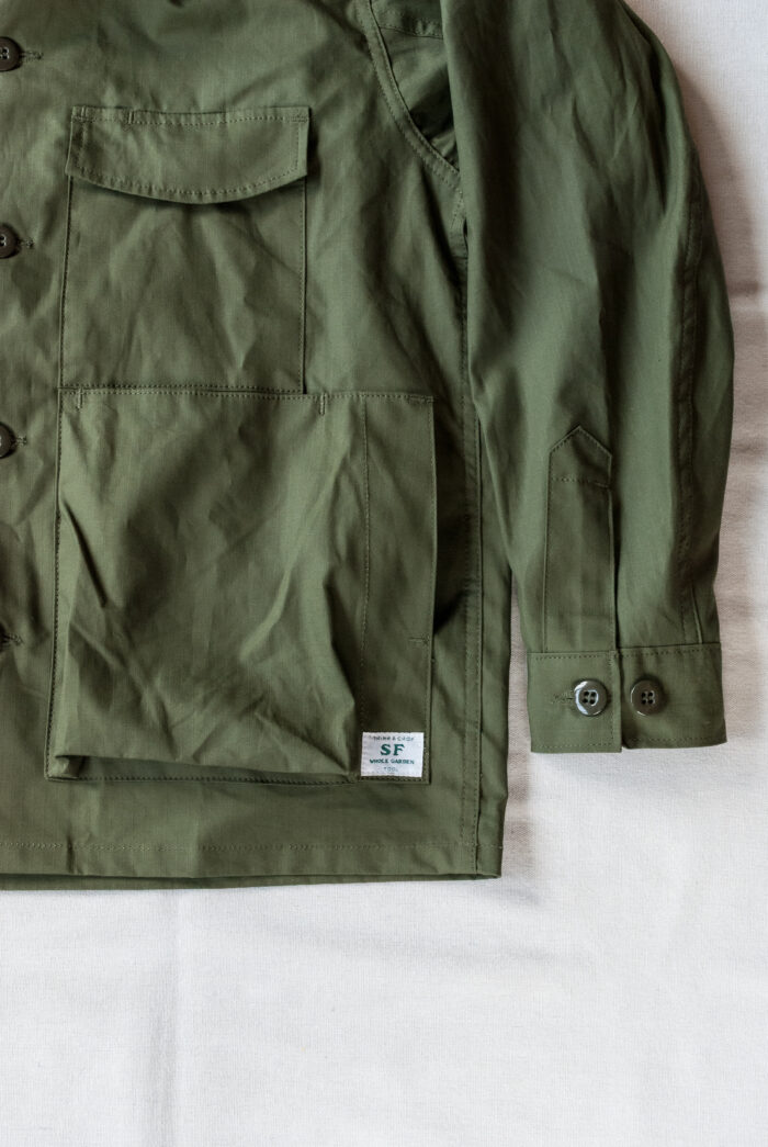SASSAFRAS Digs Crew Half Army Ripstop Olive