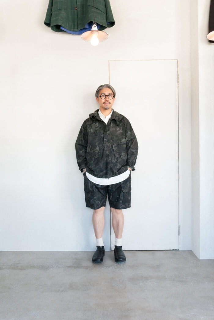 Post O’Alls E-Z DEE’s Shorts Forest Camo Grey Jungle