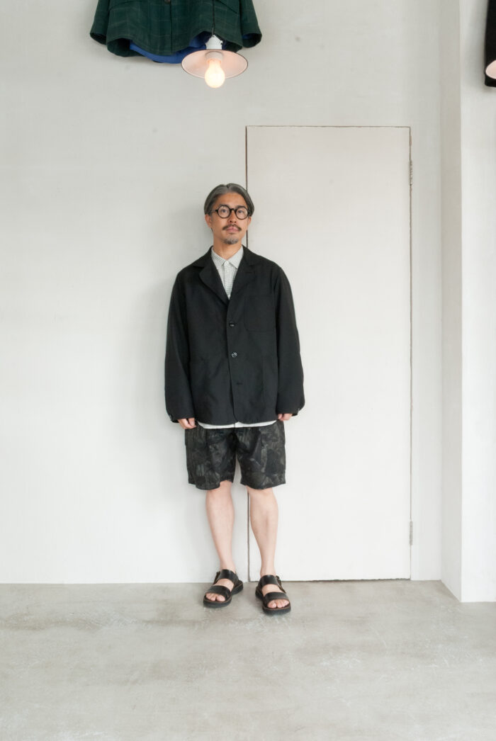 MASTER&Co. New Plain Shirt Shirring Check White