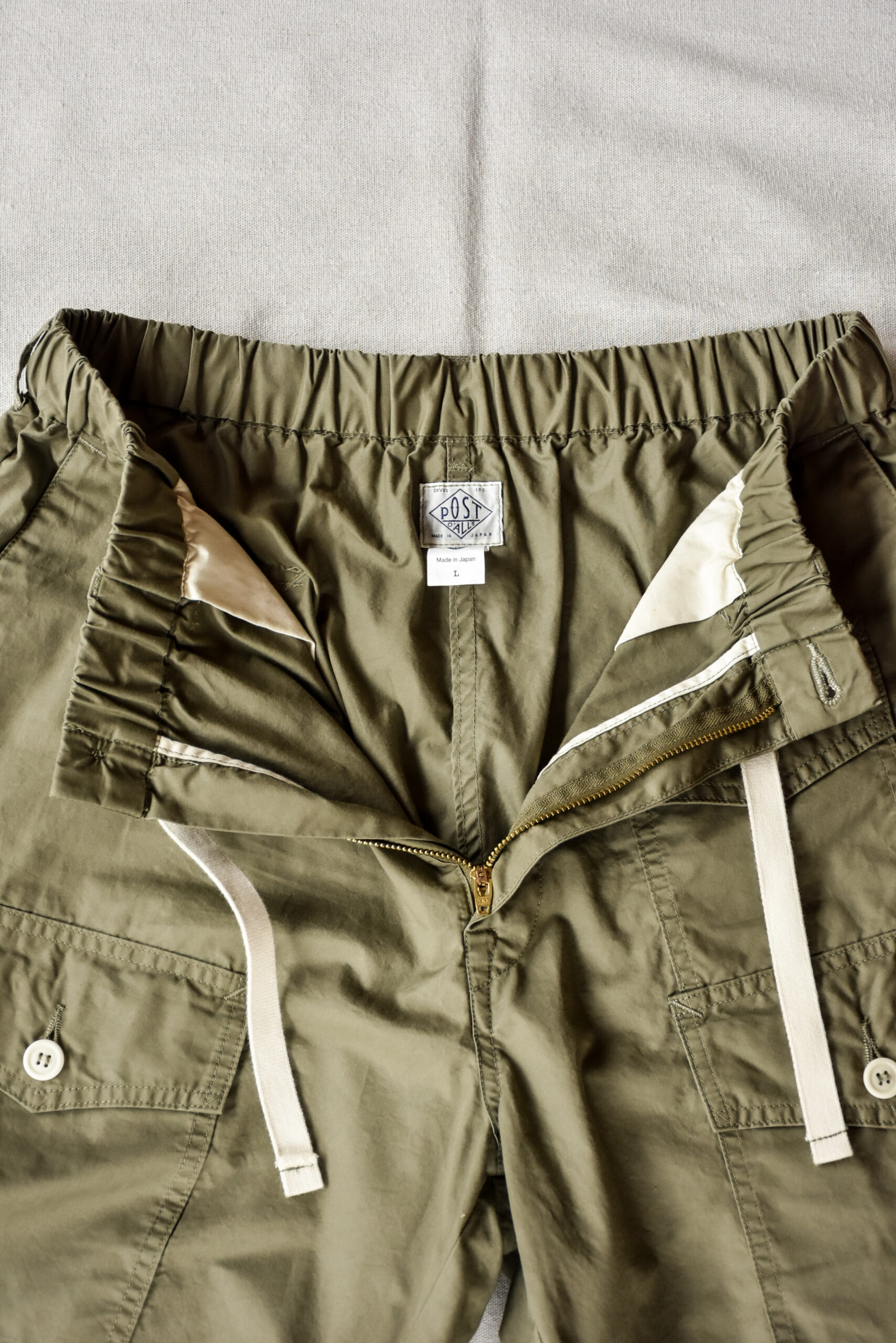 Post O’Alls Town & Country Shorts Medium Weight Poplin Sage