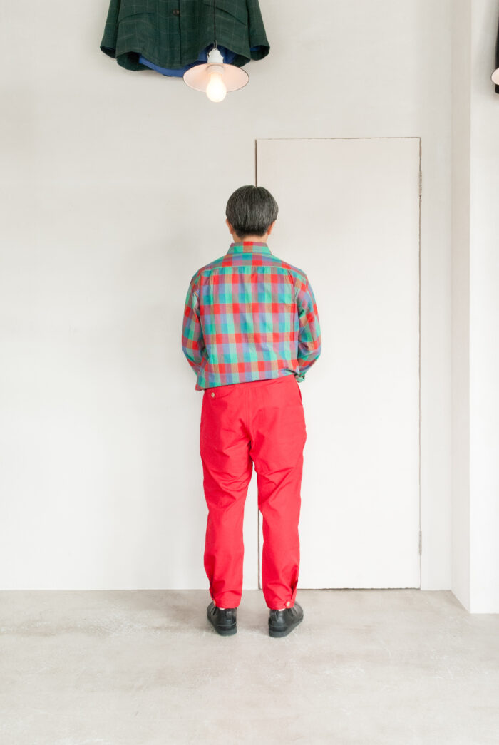 SASSAFRAS Leaf Warden Pants 4/5 Weather Cloth Red