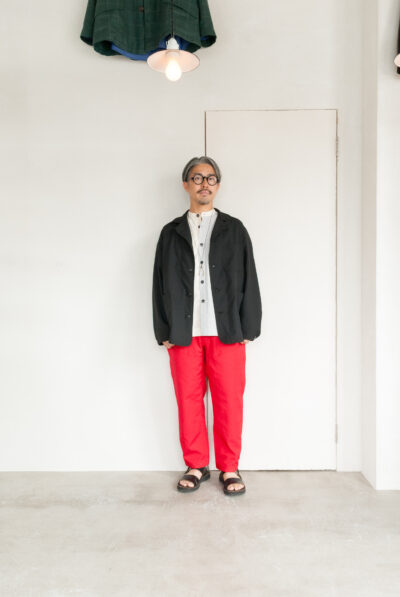 SASSAFRAS Leaf Warden Pants 4/5 Weather Cloth Red