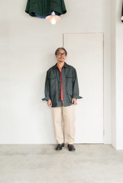SASSAFRAS Leaf Warden Pants 4/5 Weather Cloth Beige