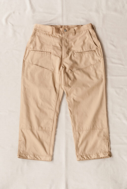 SASSAFRAS Leaf Warden Pants 4/5 Weather Cloth Beige