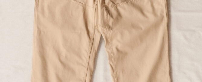 SASSAFRAS Leaf Warden Pants 4/5 Weather Cloth Beige