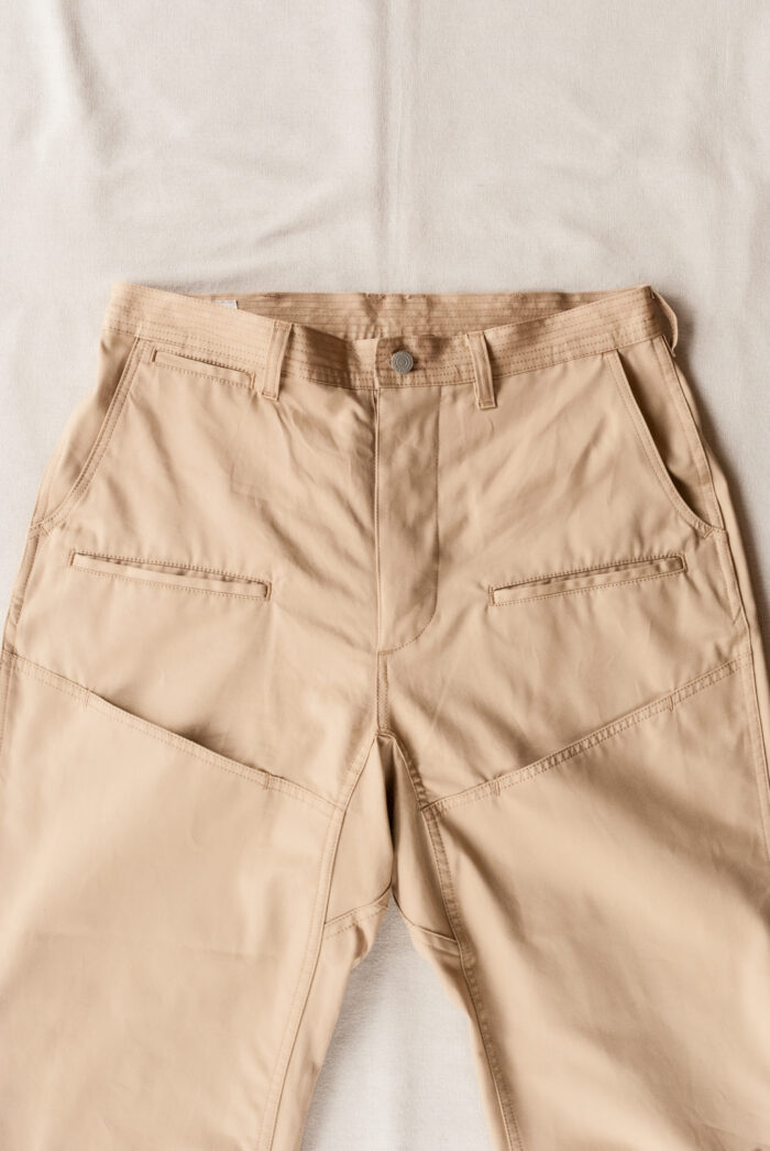 SASSAFRAS Leaf Warden Pants 4/5 Weather Cloth Beige