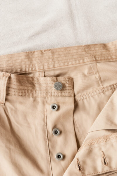 SASSAFRAS Leaf Warden Pants 4/5 Weather Cloth Beige