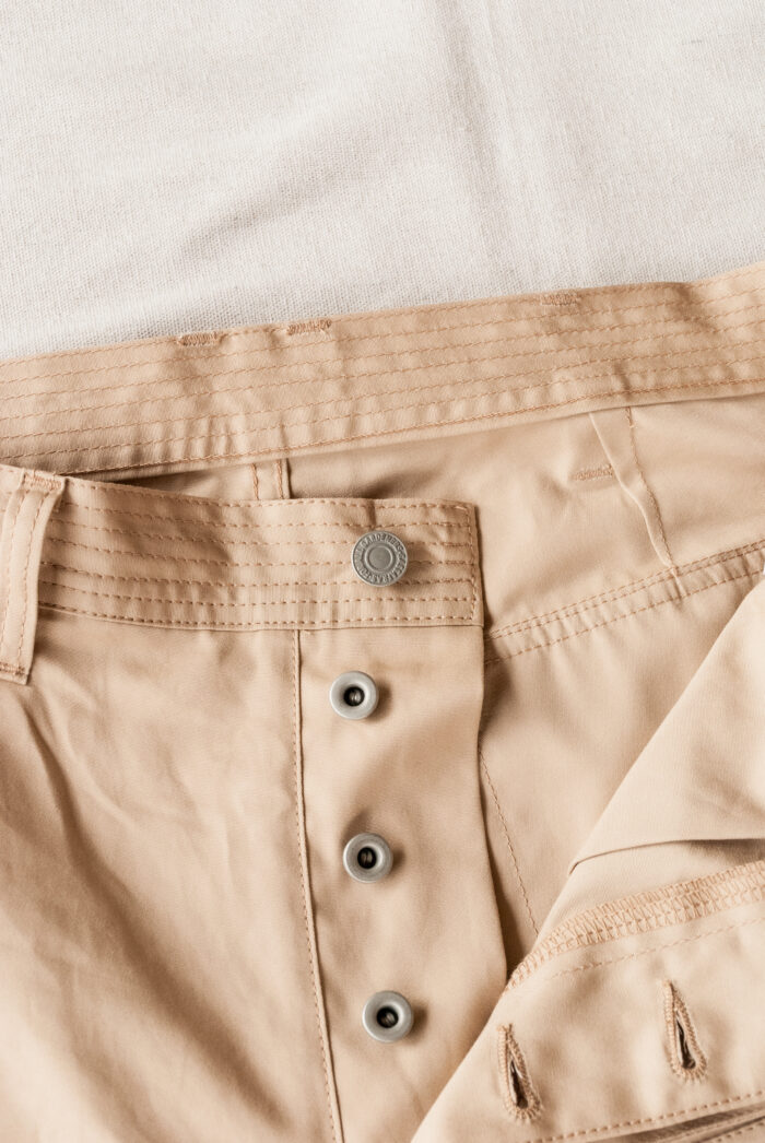 SASSAFRAS Leaf Warden Pants 4/5 Weather Cloth Beige