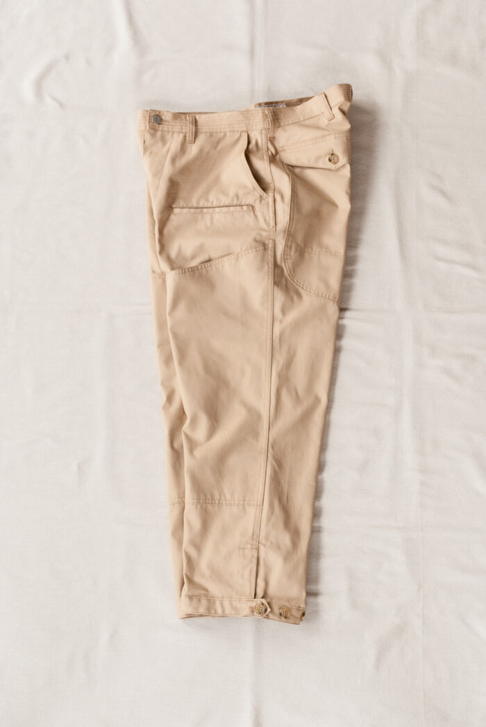 SASSAFRAS Leaf Warden Pants 4/5 Weather Cloth Beige