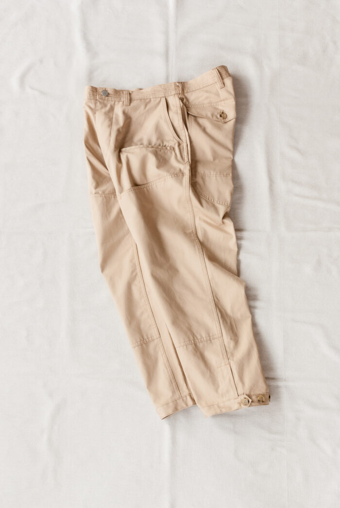 SASSAFRAS Leaf Warden Pants 4/5 Weather Cloth Beige