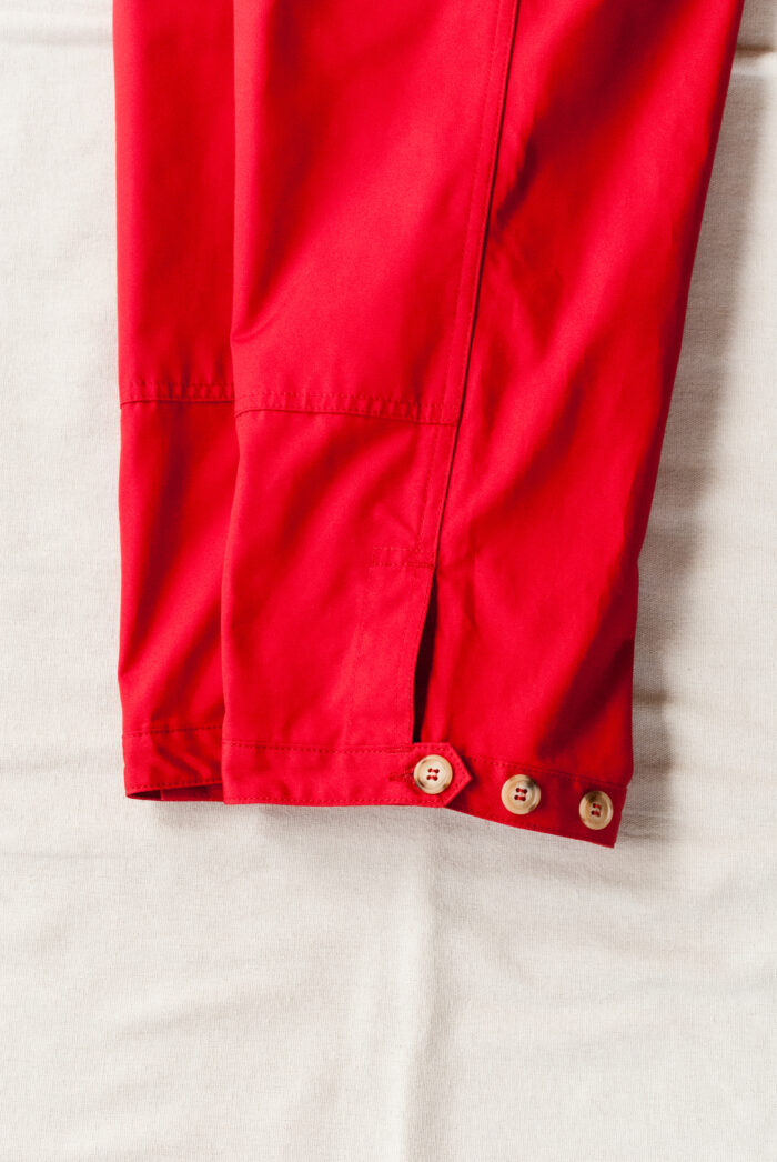 SASSAFRAS Leaf Warden Pants 4/5 Weather Cloth Red