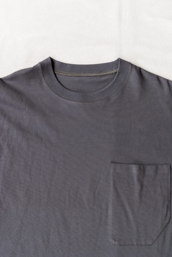HOPPER’S BRUNCH Pocket Tee D.Grey