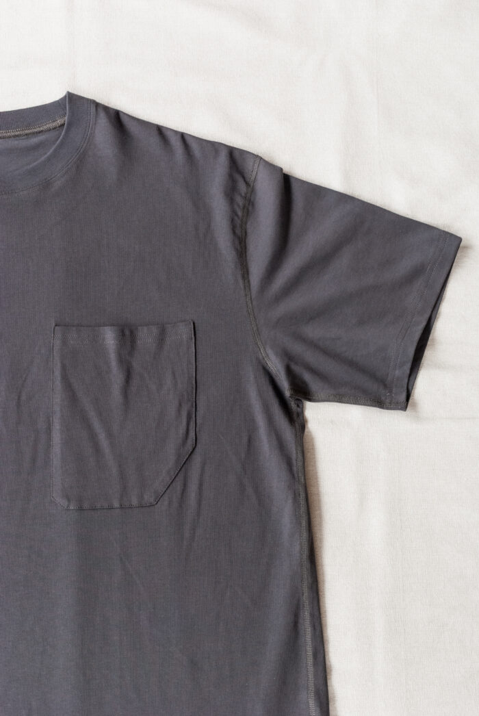 HOPPER’S BRUNCH Pocket Tee D.Grey