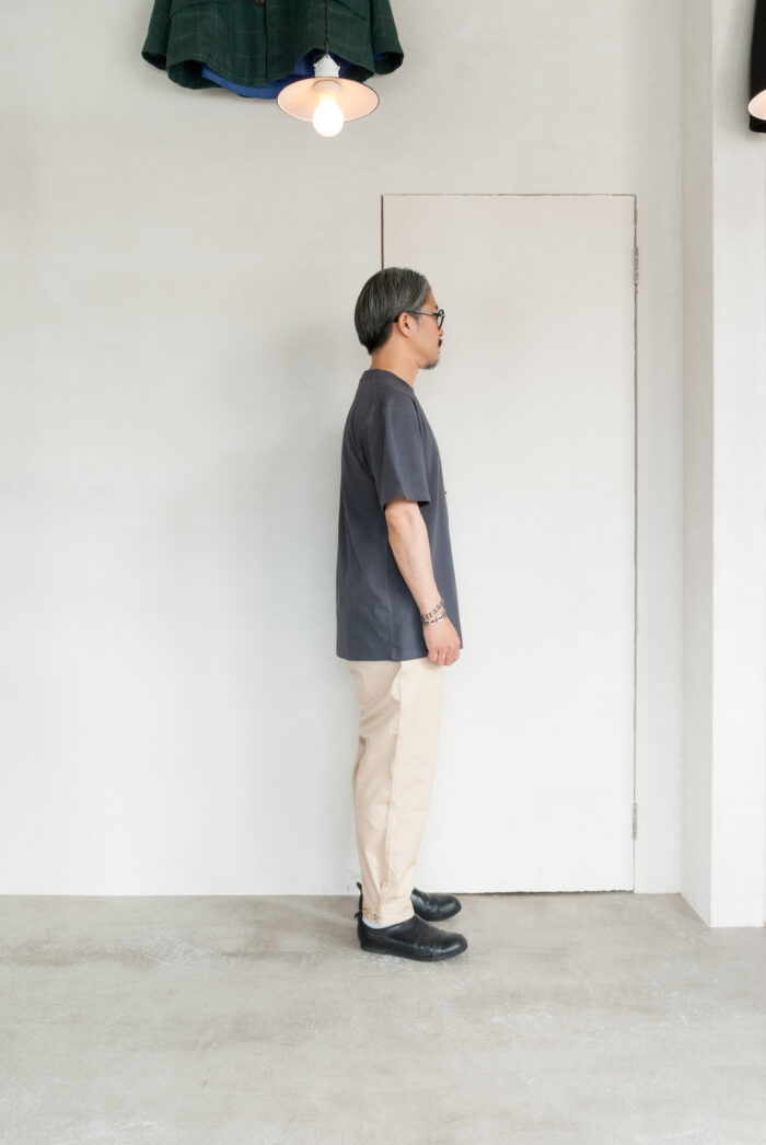 HOPPER’S BRUNCH Pocket Tee D.Grey